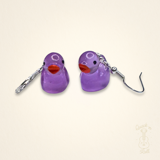 Aurore – Boucles d'oreilles en résine – Éclat Mystique