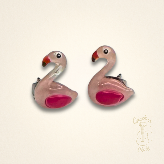 Diego Flamingo — Boucles d’oreilles Mini Quack