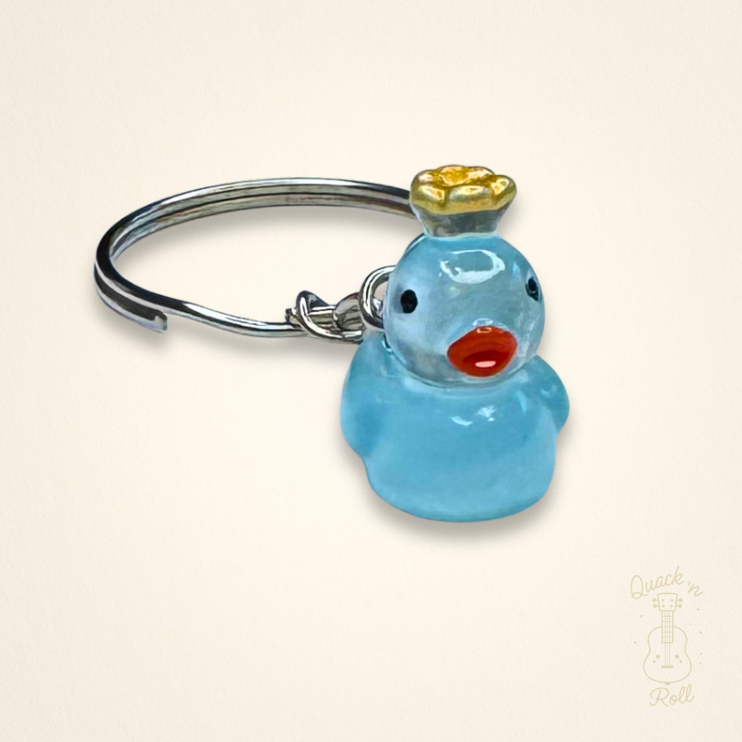 Porte-clé Daisy Bleu