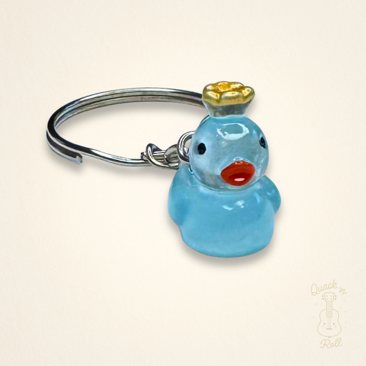 Porte-clé Daisy Bleu